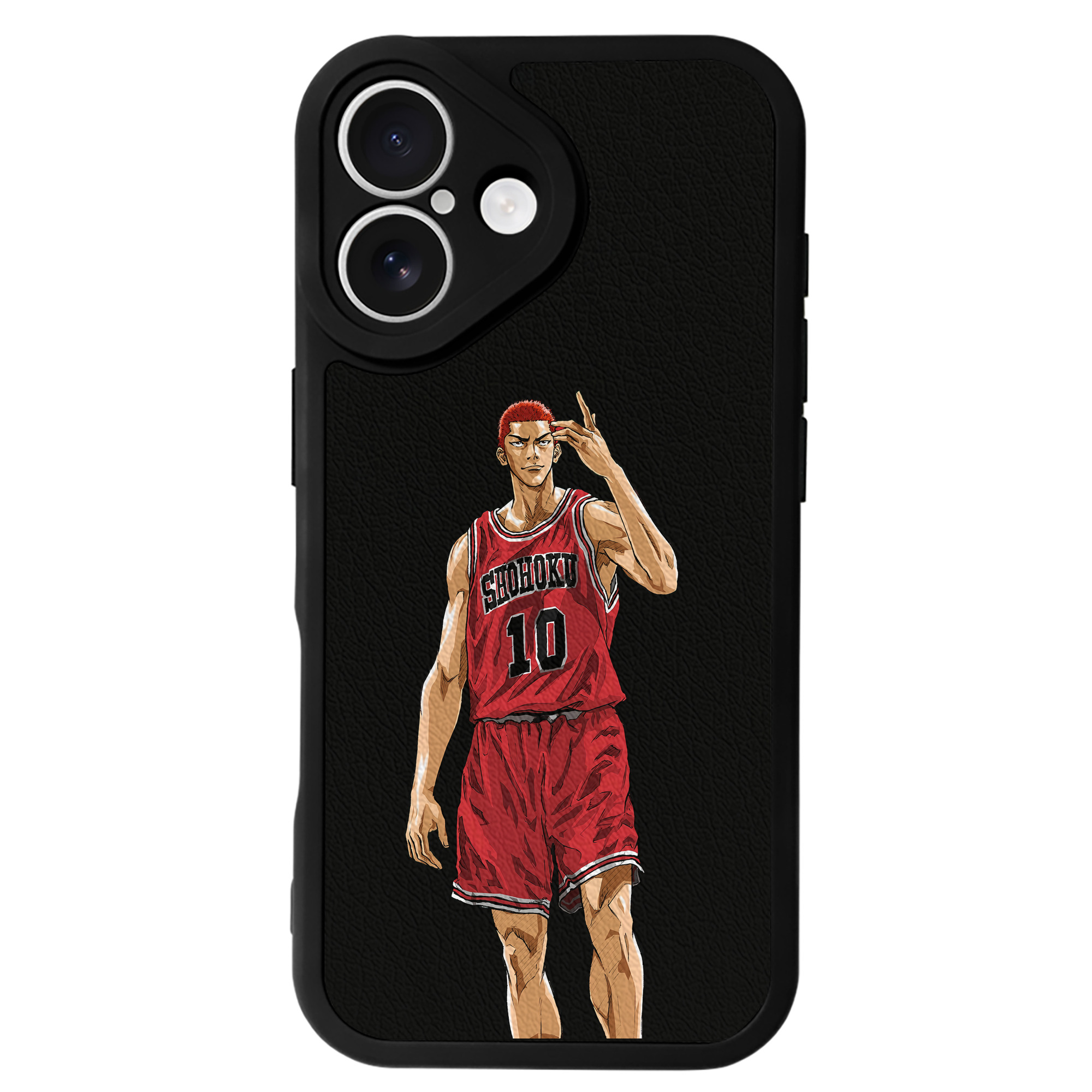 （画像用） SLAM DUNK／スラムダンク 【iPhone 16シリーズ対応】シリコンスマホケース（レザー調） 材質：シリコン
